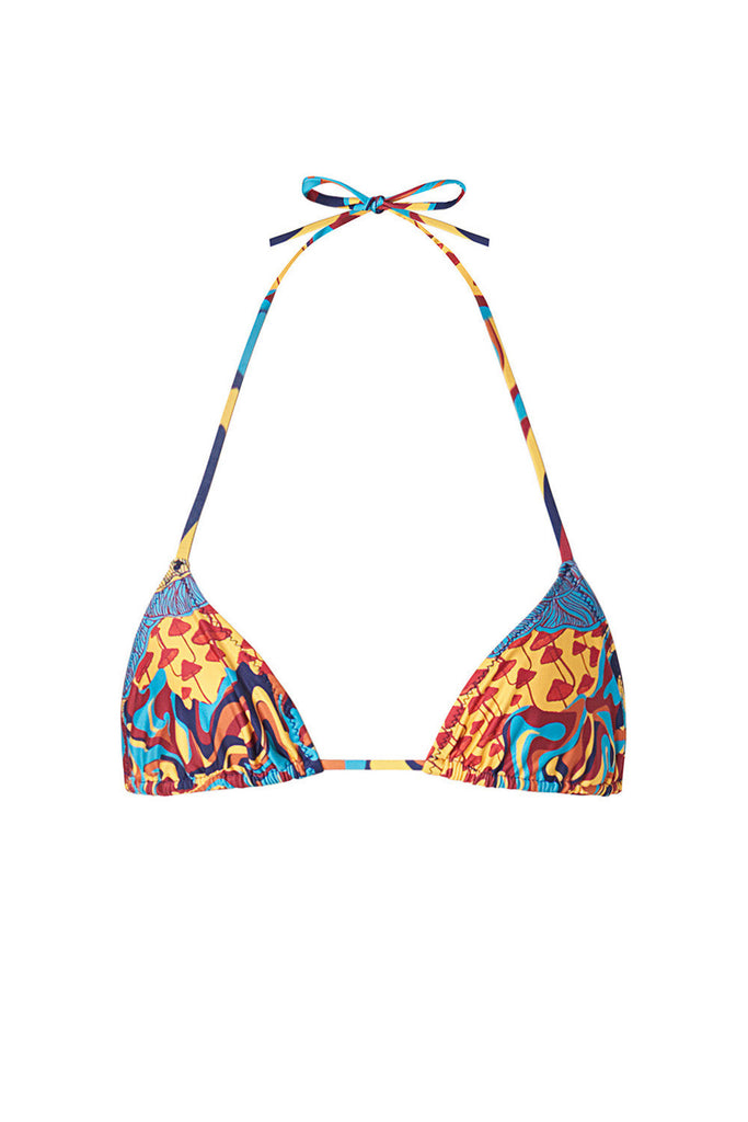 Aya Sustainable Bikini Top, Agua Bendita x Tropic of C