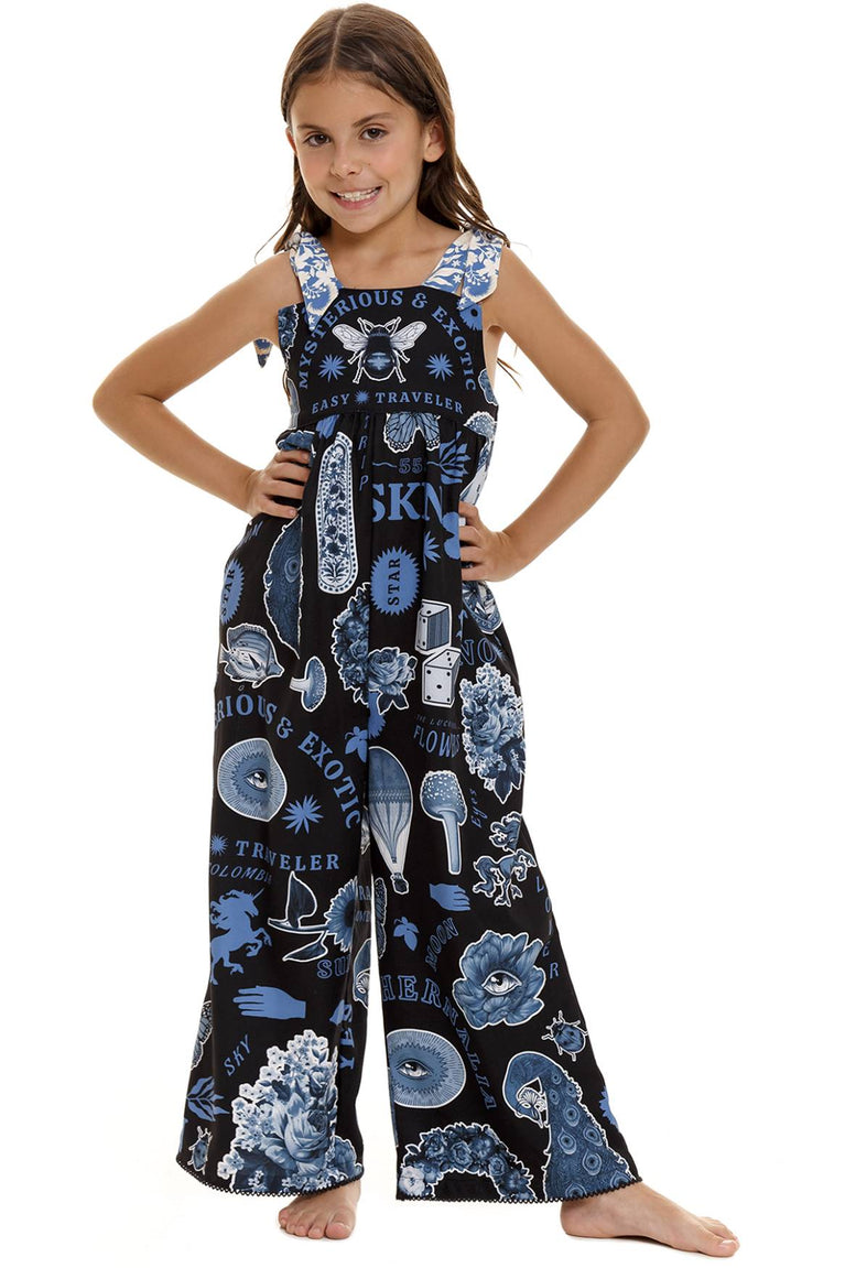 Main image -  embellished-itzal-kids-jumpsuit-12317-front-with-model