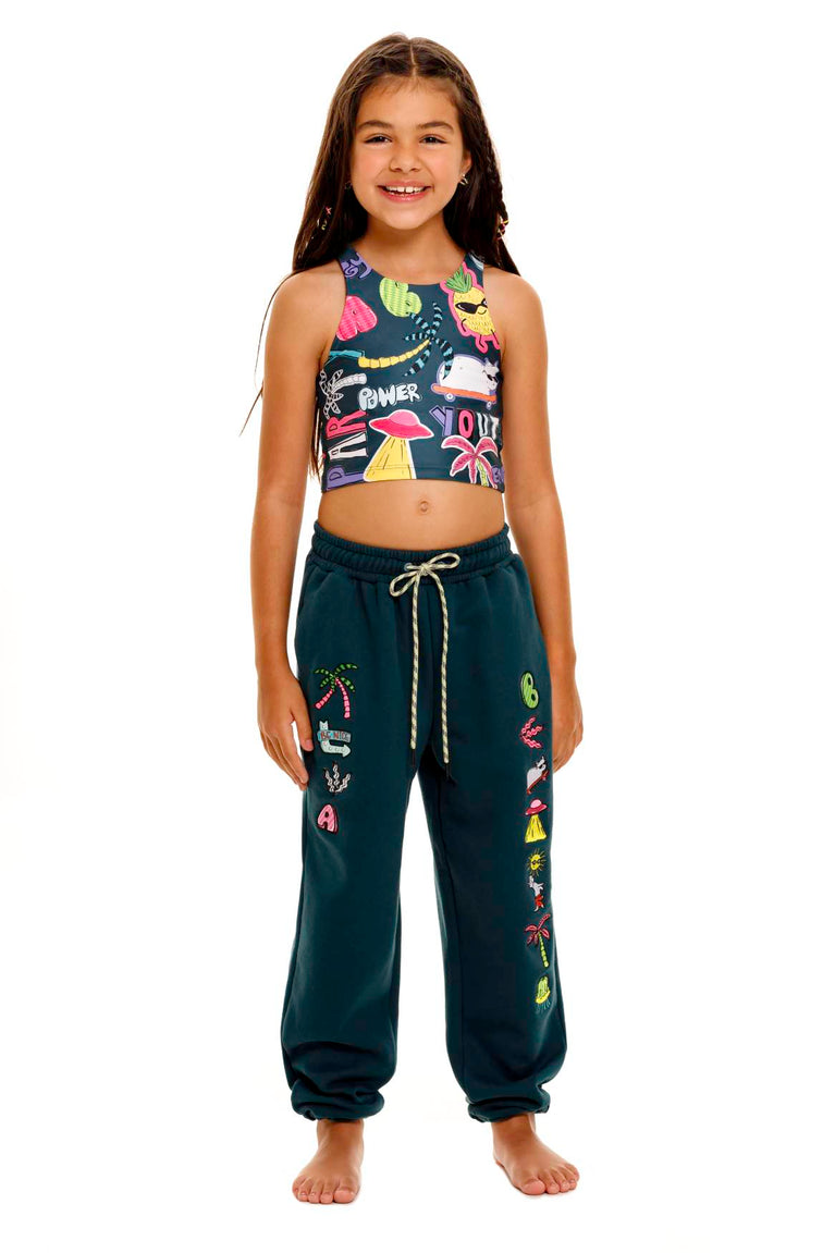 Main image -  plash-kids-crop-top-daz-13706-front-with-model