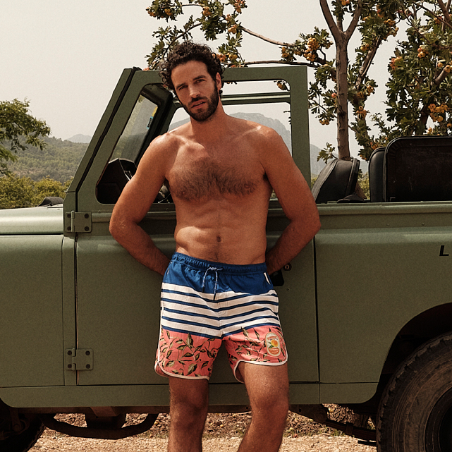 Liam Men's Trunk | Agua Bendita