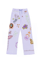 Thumbnail - Winny Lilac Embroidered Pants - 1