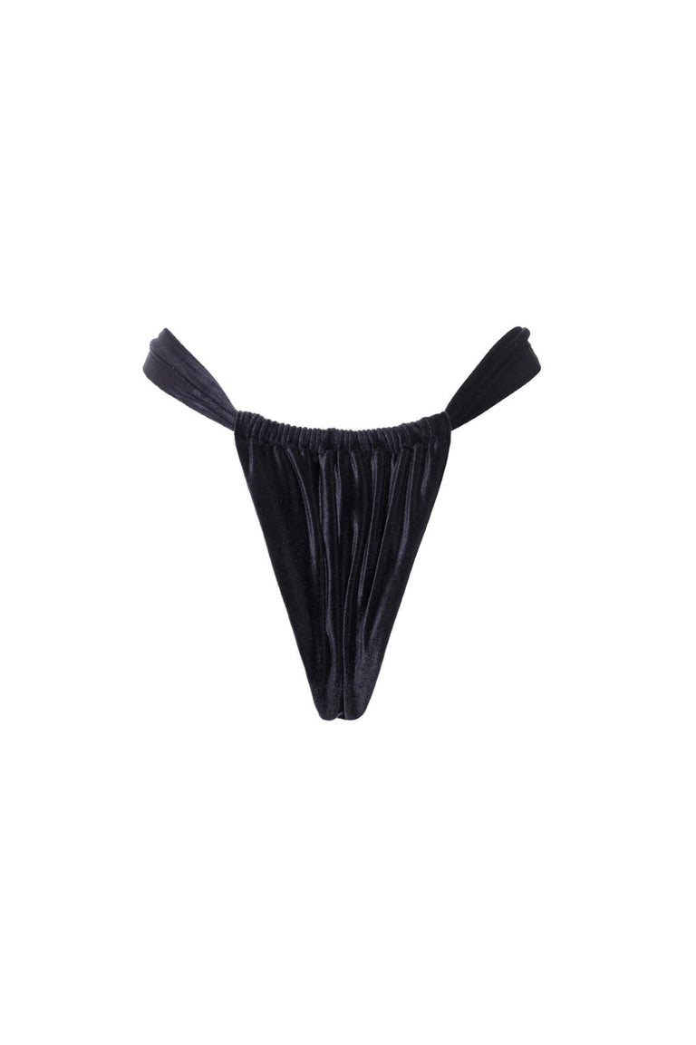 String Fling Bikini Bottom: Black – Spirit Animal