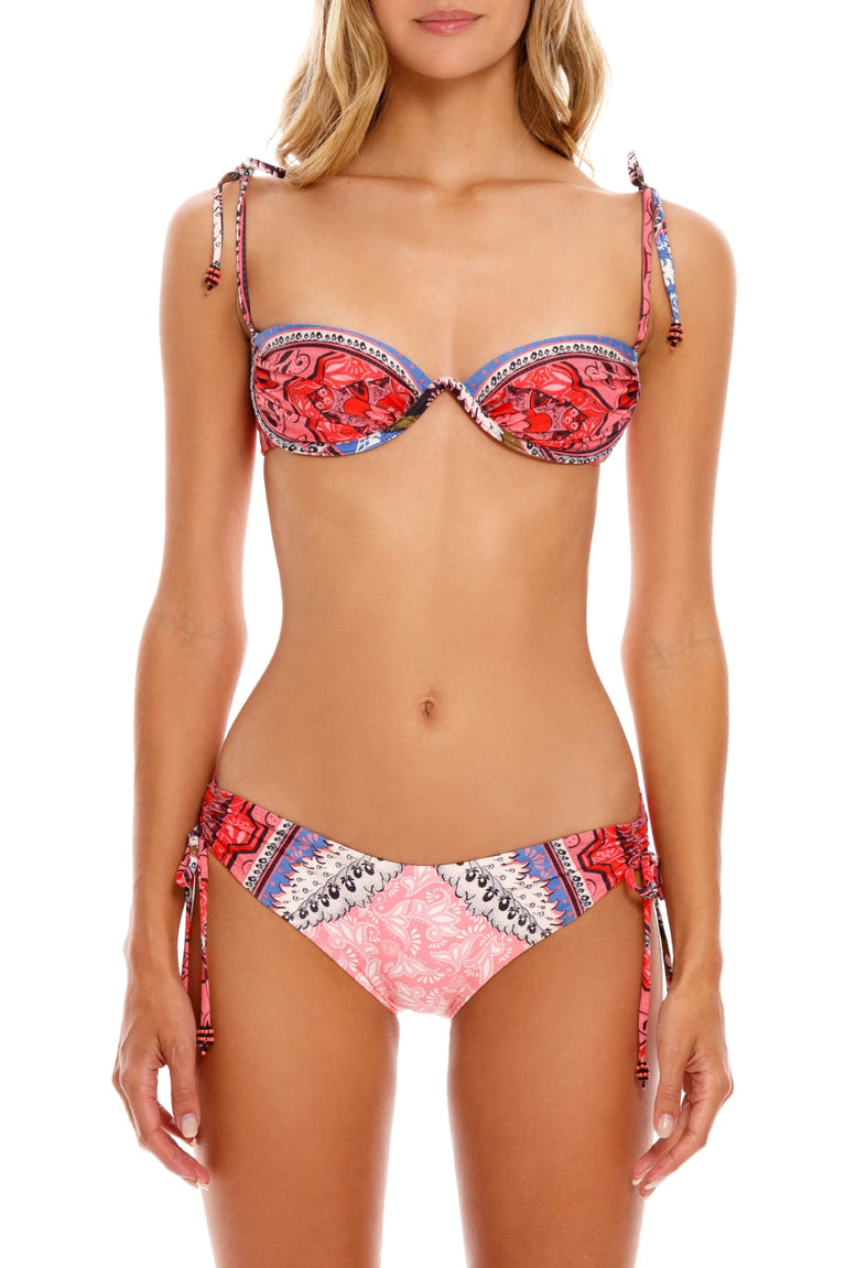 Main image -  Antiq-Embroidered-Donna-Bikini-Top-9031-front-with-model