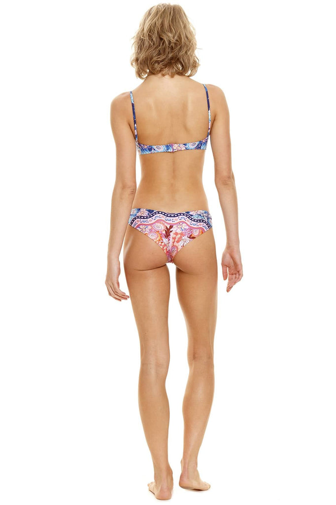 Embellished Freya Bikini Top, Agua Bendita