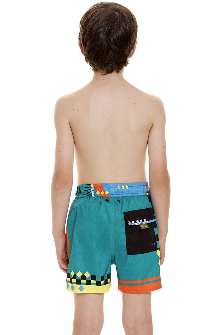 Hover Alternative image -  Gleam-nick-kids-trunk-13200-back-with-model