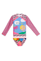 Thumbnail - Similar-Joo-Bah-Lackie-Kids-Rashguard-Set-10250-front - 3